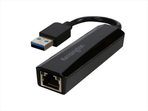 [ACCO-K33981WW] Adapter Kensington UA0000E USB 3.0 Ethernet zwart