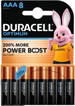 [TIM-4175433] Batterij Duracell Optimum AAA (8)