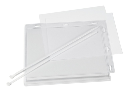 [DUR-505919] Waterbestendige hoes Durable A5 met kabelbinders transparant (5)