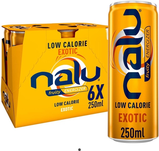 [TIM-40475] Energiedrank Nalu Exotic blik 25cl (24)