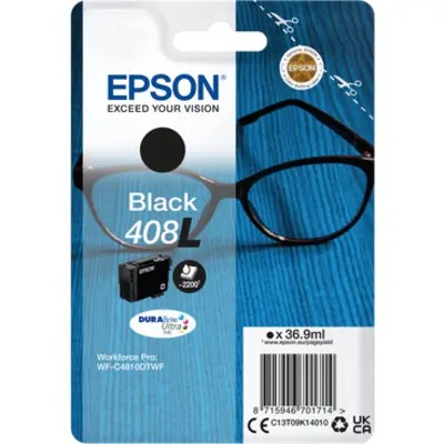 [EPS-T09K14010] Cartridge Epson inkjet 408XL Durabrite HC T09K 2200pag BK