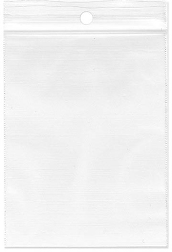 [TIM-400170] Gripsealzakjes LDPE 160x250mm 50µ met ophanggat (1000)