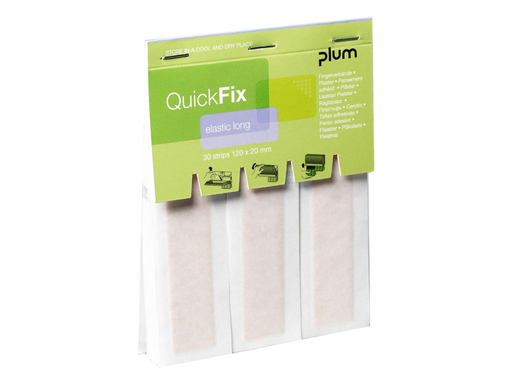 [TIM-33209] Navulling voor pleisterautomaat Plum QuickFix elastische pleisters 120x20mm (30)