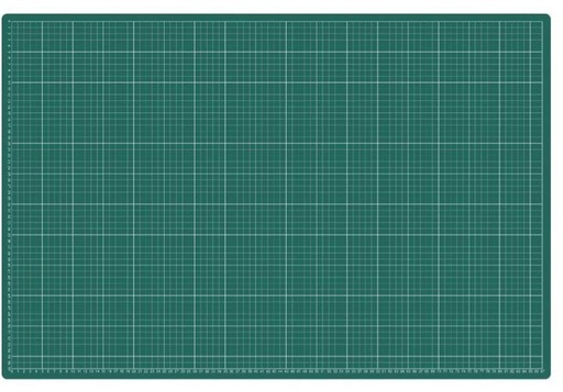 [3178187] Snijmat A2 60x40cm met grafische verdeling groen