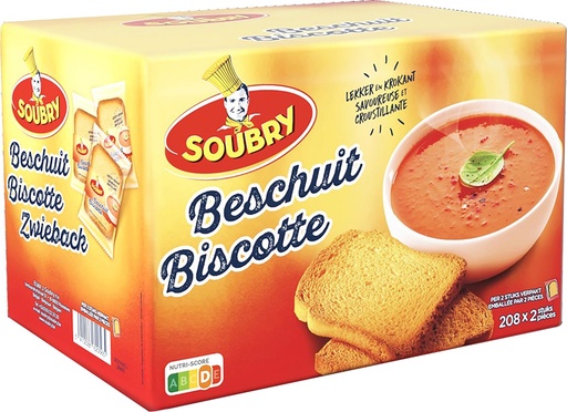 [TIM-46526] Beschuiten Soubry per 2 verpakt (208)