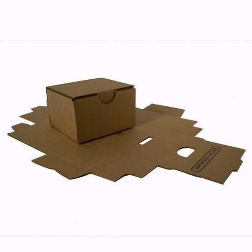 [VER-POST07] Postdoos plano 150x150x60mm bruin (50) 