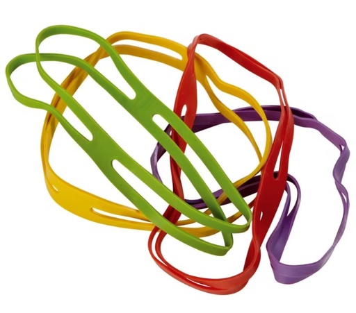 [KAN-2769/2] Elastieken Alco breedte 25mm lengte 220mm kruisband assorti 500gr