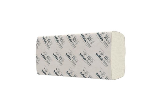 [OND-SAT277210] Handdoeken Satino papier V-vouw 2 laags 25x23cm 160vel groen (20) 