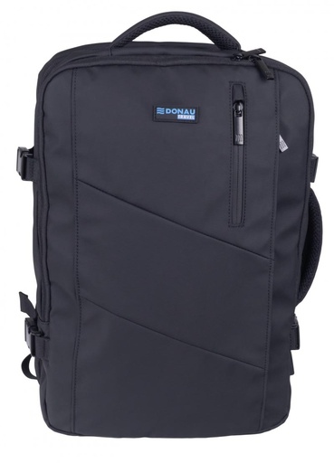 [TIM-7144105] Rugzak Prague Donau Travel  32 l  17 inch zwart