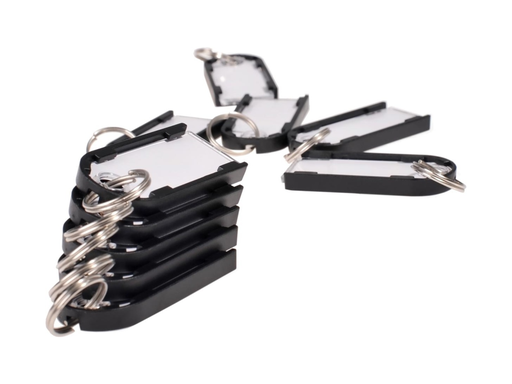 [TIM-8015368] Sleutelhanger Pavo Magnettag  zwart  (10)