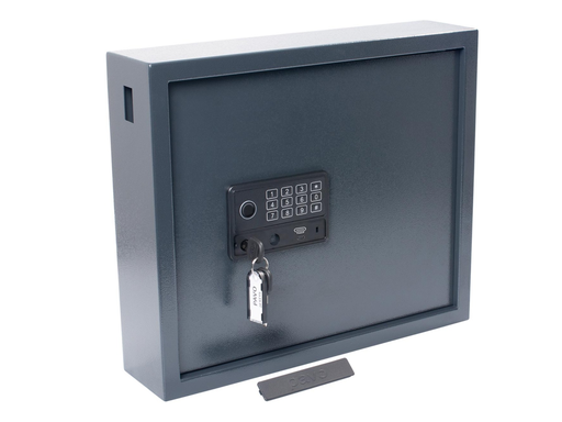 [TIM-8015641] Sleutelkast Pavo Magnettag  voor 20 sleutelhangers donkergrijs