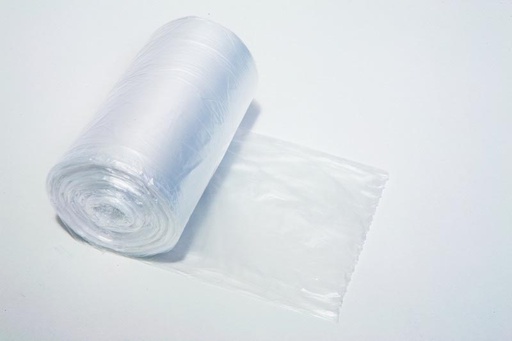 [TIM-2174116] Vuilniszak HDPE 10 micron ft 44 x 48 cm transparant, (50)