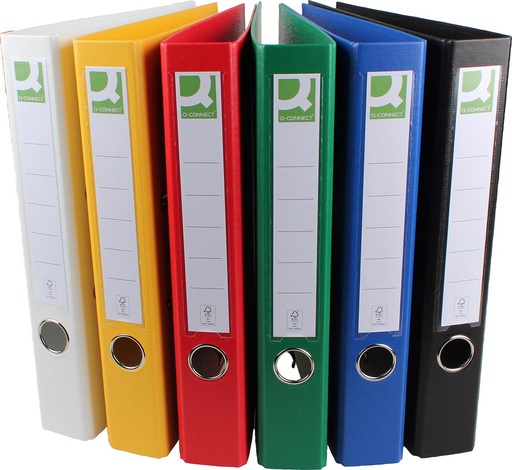 [TIM-KF12091] Ordner Q-Connect  PP A4 rug 50mm assorti
