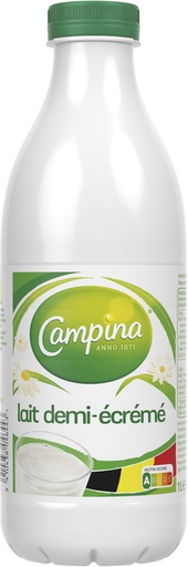 [QUA-49838] Melk Campina halfvol petfles houdbaar 1 liter
