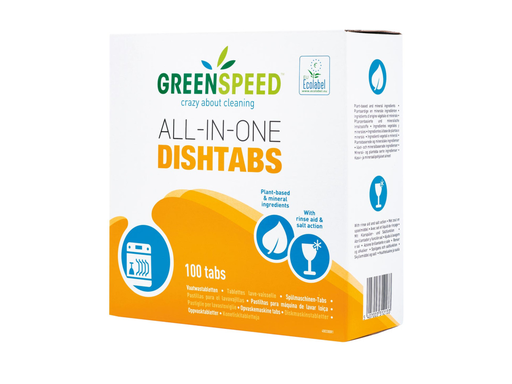 [QUA-4003300] Vaatwastabletten Greenspeed All In One (100)