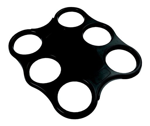 [QUA-694100] Bekerplateau Sensations voor 6 bekers zwart