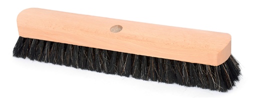 [QUA-55092] Zaalbezem Cleaninq hout 40cm zwart gat Ø23.5mm