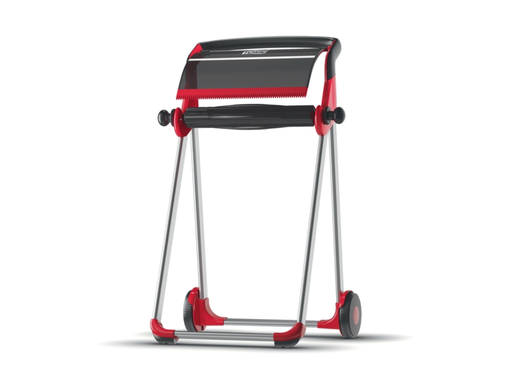 [QUA-652008] Poetspapierdispenser Tork W1 Performance vloerstandaard rood 