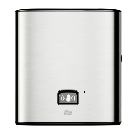 [QUA-460001] Handdoekroldispenser Tork H1 Image Line Matic zilver 