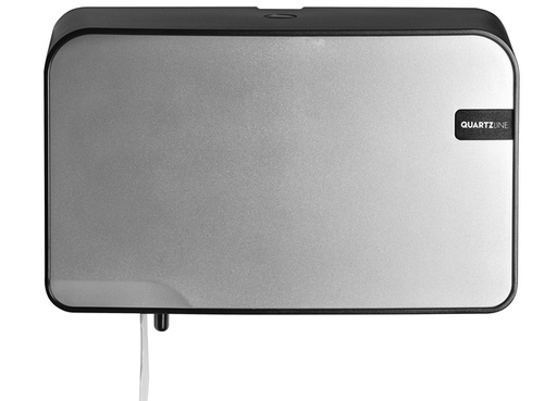 [QUA-441092] Toiletpapierdispenser Quartzline Q2 klein duo zilver 