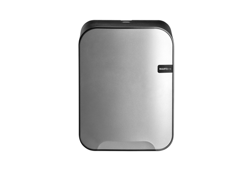 [QUA-441194] Poetspapierdispenser Quartzline Q16 medium zilver 