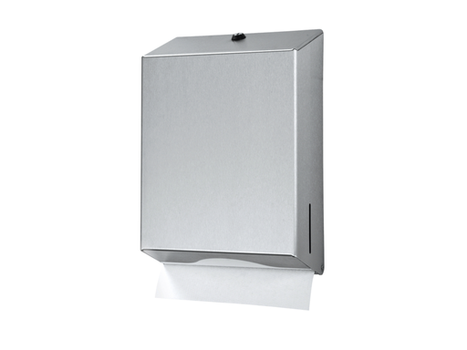 [QUA-438190] Handdoekdispenser Euro Products universeel groot zilver 