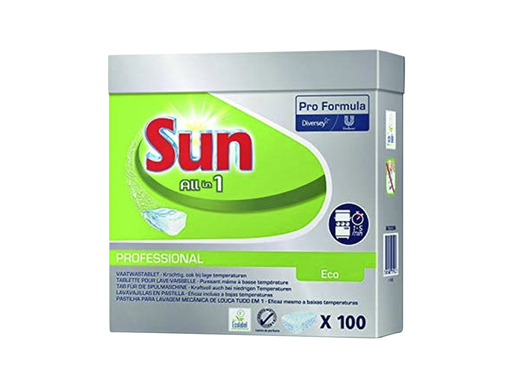 [QUA-7522969] Vaatwastabletten Sun Pro Formula All-in-one Eco(100)