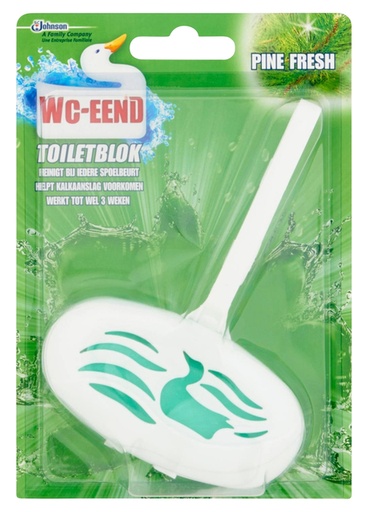[QUA-34926279] Toiletblok Wc-Eend met houder Pine Fresh
