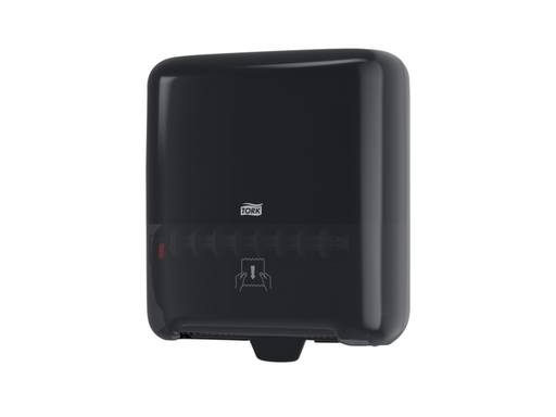 [QUA-551008] Handdoekroldispenser Tork H1 Elevation Matic zwart 