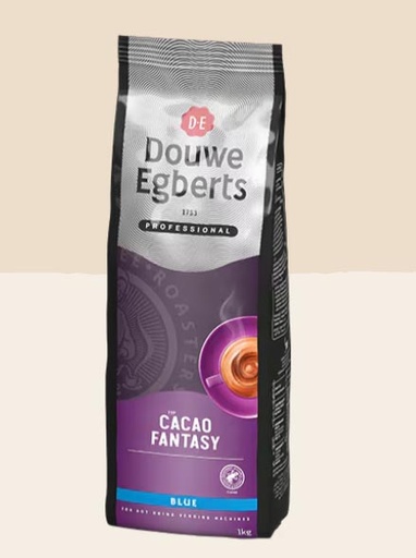 [TIM-4071657]  Cacao Fantasy Blue cacaopoeder voor automaten Douwe Egberts  1 kilo