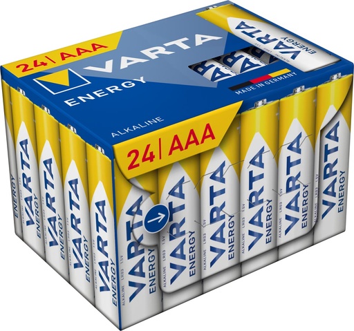 [TIM-6129973] Batterij Energy AAA Varta (24)