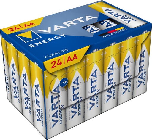 [TIM-6129980] Batterij Energy AA Varta (24)