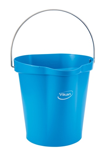 [QUA-56863] Emmer Vikan met schenktuit en maat 12l blauw