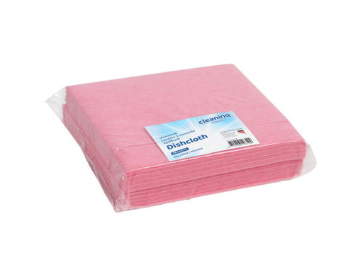 [QUA-102098] Werkdoek Cleaninq viscose 38x40cm roze (10)