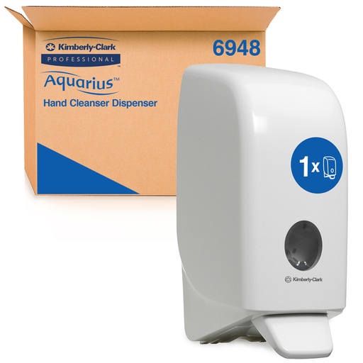 [QUA-6948] Zeepdispenser Kimberly Clark Aquarius 1000ml wit 