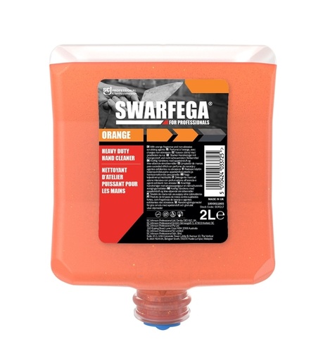 [QUA-SOR2LT] Handreiniger SCJ Swarfega Orange 2 liter