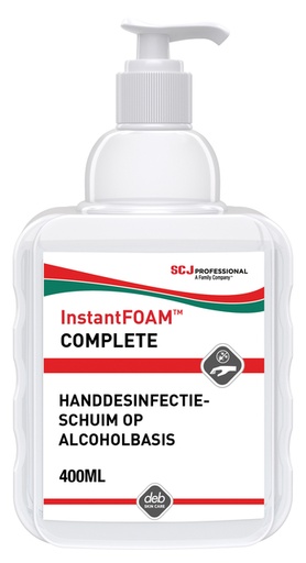 [QUA-DIF12400] Handdesinfectie SCJ Instant Foam Complete 400ml