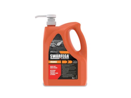 [QUA-SOR4LMP] Handreiniger SCJ Swarfega Orange 4 liter met pomp