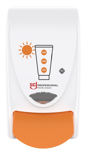 [QUA-SUN1LDS] Zonnebranddispenser SCJ Proline Sun Protect 1liter wit