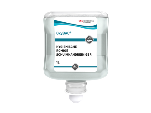 [QUA-OXY1L] Handreiniger SCJ Oxy Bac Foam Wash antibacteriëel parfumvrij 1000ml