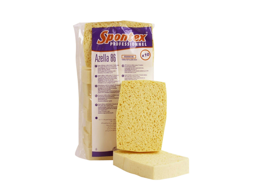 [QUA-95000086] Spons Spontex Azella 86 viscose glazenwassersspons 144x101x28mm (10)