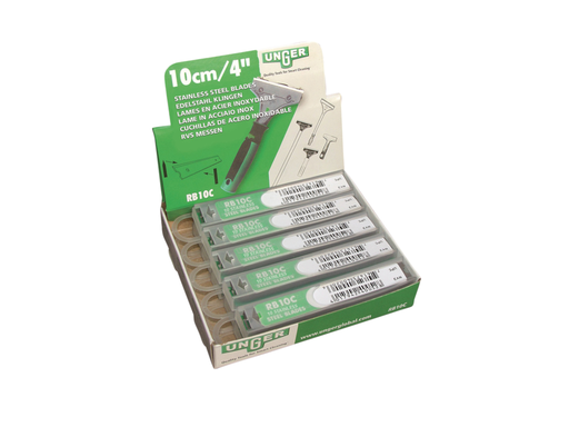 [QUA-RB100] Reservemes Unger voor schraper 10cm (10)