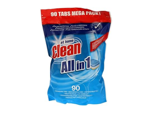 [QUA-2027839] Vaatwastabletten at home Clean All-in-One (90)