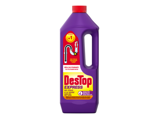 [QUA-3289272] Afvoerontstopper Destop Gel Express met Soda 950 ml