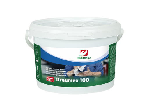 [QUA-11301001008] Handreinigingsdoek Dreumex 100 emmer wit (100)