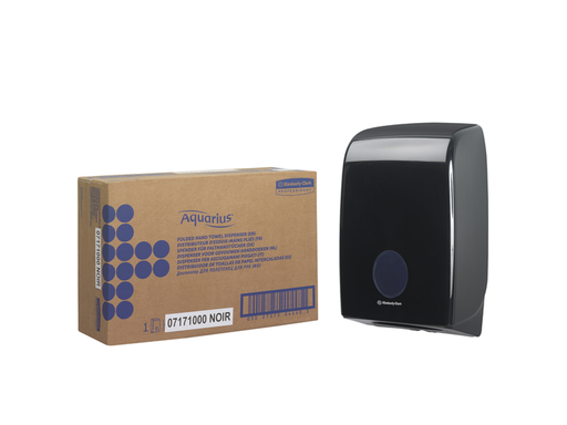 [QUA-7171] Handdoekdispenser Aquarius voor i-vouw zwart 