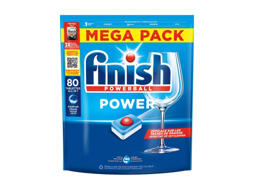 [QUA-3279567] Vaatwastabletten Finish All-in-one Power Regular (80)