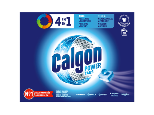 [QUA-3249655] Wasmachine reinigingstabletten Calgon 4in1 (48)