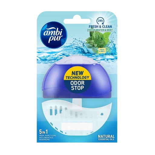 [QUA-8719558806454] Toiletblok Starterkit Ambi Pur Fresh Water & Mint 55ml