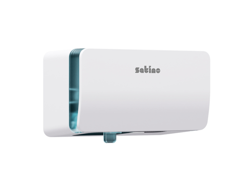 [QUA-333426] Toiletpapierdispenser Satino MT1 Hyginity duo wit 